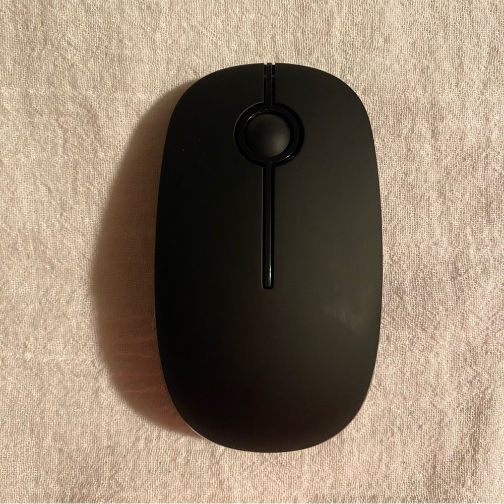 -Jelly Comb 2.4G Wireless Mouse Black Color